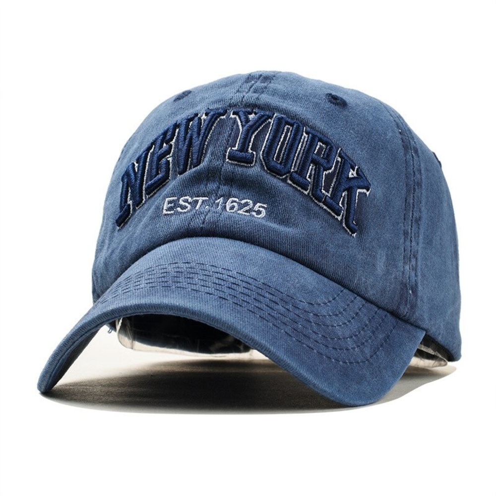New York City Blue Stonewashed Hat